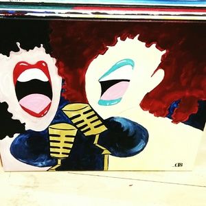 Handpainted Acrylic Canvas